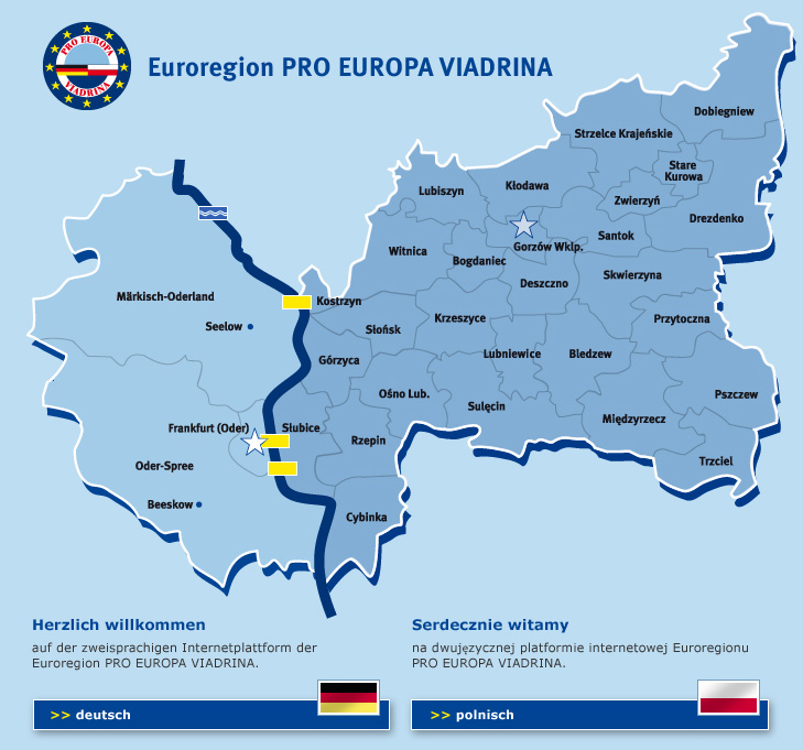 Karte Euroregion